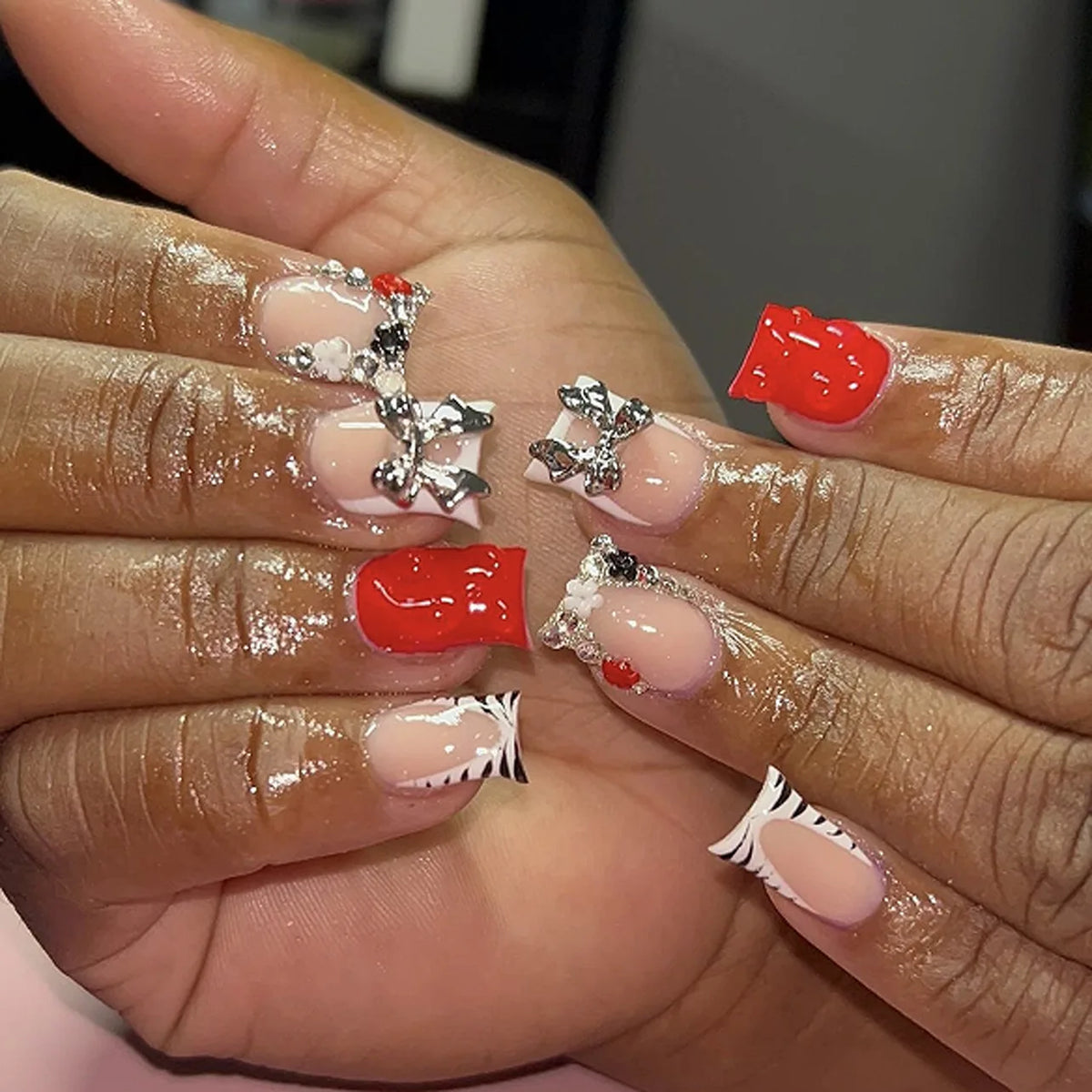 Coquette Babe – Press on nails 3D