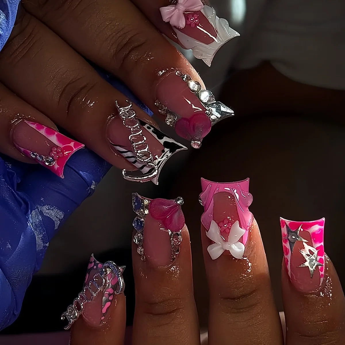 Coquette Babe – Press on nails 3D