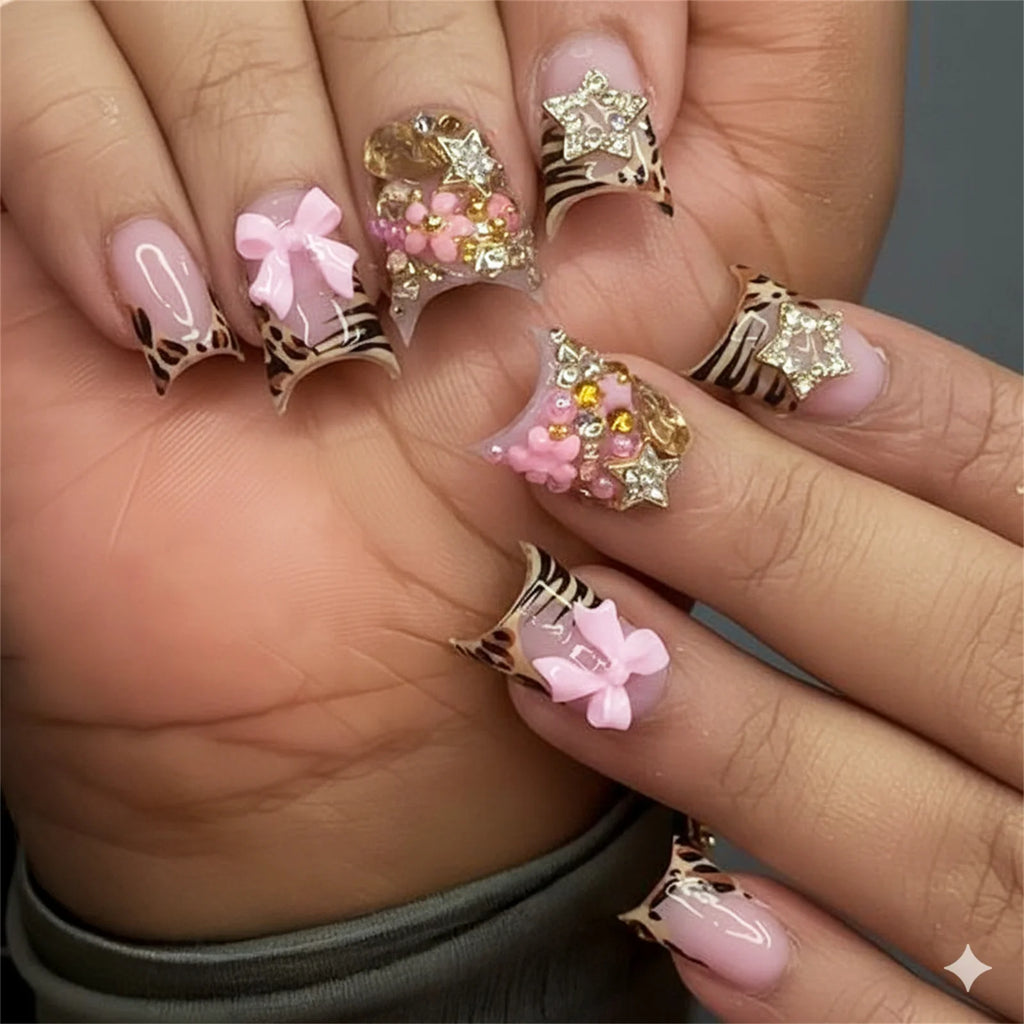 Coquette Babe – Press on nails 3D