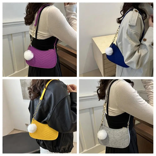 Mini Luxe Saddle Bag